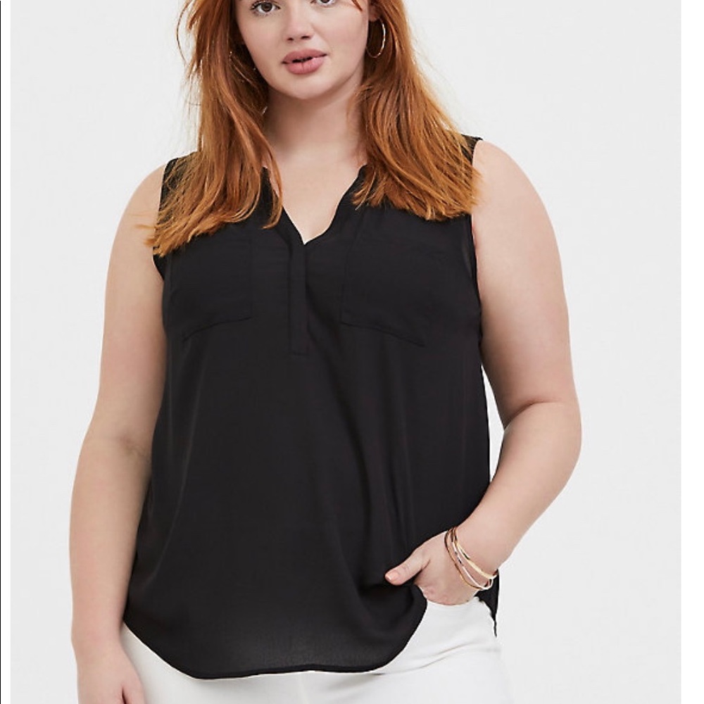 Torrid Harper Georgette tank
